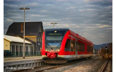Haltestelle Bahnhof Marsberg - Symbolbild