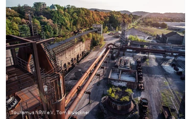 Henrichshütte Vogelperspektive 