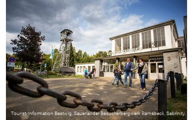 Eingang Sauerländer Besucherbergwerk