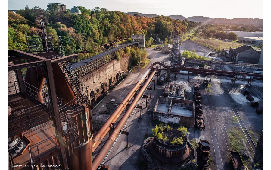 Henrichshütte Vogelperspektive 