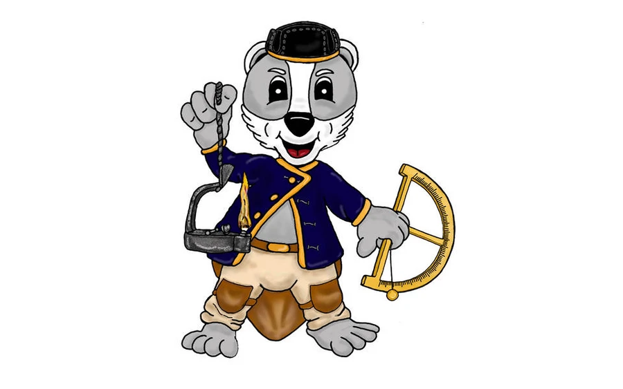 Markscheiderdachs_Zeichnung Gerhard Kania.jpg