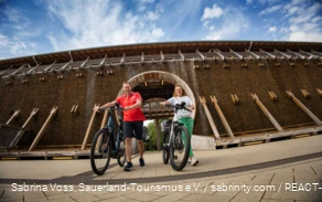 Radfahren rund um Bad Sassendorf - Kurpark Gradierwerk