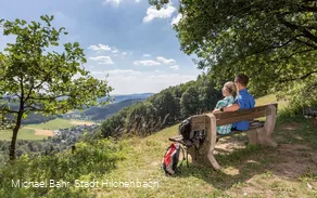 Ausblick über Hilchenbach