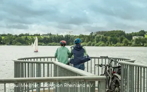 Paar an Talsperre