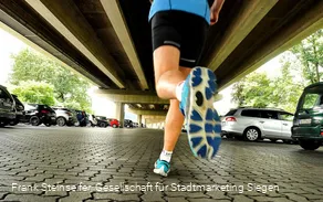 Trocken gelaufen: Im Winter ist die Tour unter der HTS eine interessantes Angebot für Jogger