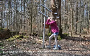 Tiergarten_Mädchen schaut durch Fernrohr