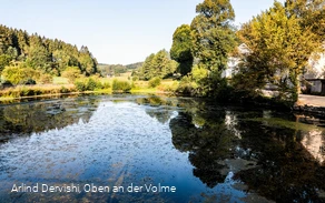 Fischteich am Ende bzw. Anfang des Schlechtenbachtals