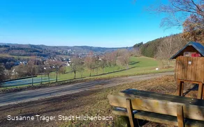 Lesebank an der Wäller Runde