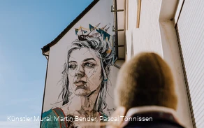 Humboldtstraße, Mural Martin Bender, Hagen