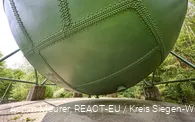 Kugelgasbehälter Alter Gasometer Siegen
