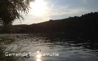 Talsperrenidylle an der Glörtalsperre