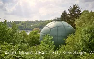 Kugelgasbehälter Alter Gasometer Siegen