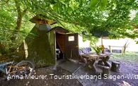 Kohlenmeiler Walpersdorf-Schlafplatz des Köhlers