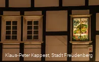 Begehbarer Adventskalender