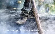 Detailaufnahme Kohlenmeiler Walpersdorf