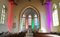 Innenansicht Bergbau Lichterkirche