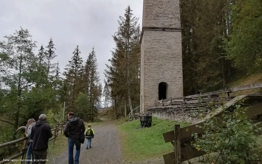 Kamin am Bergbau Wanderweg Ramsbeck
