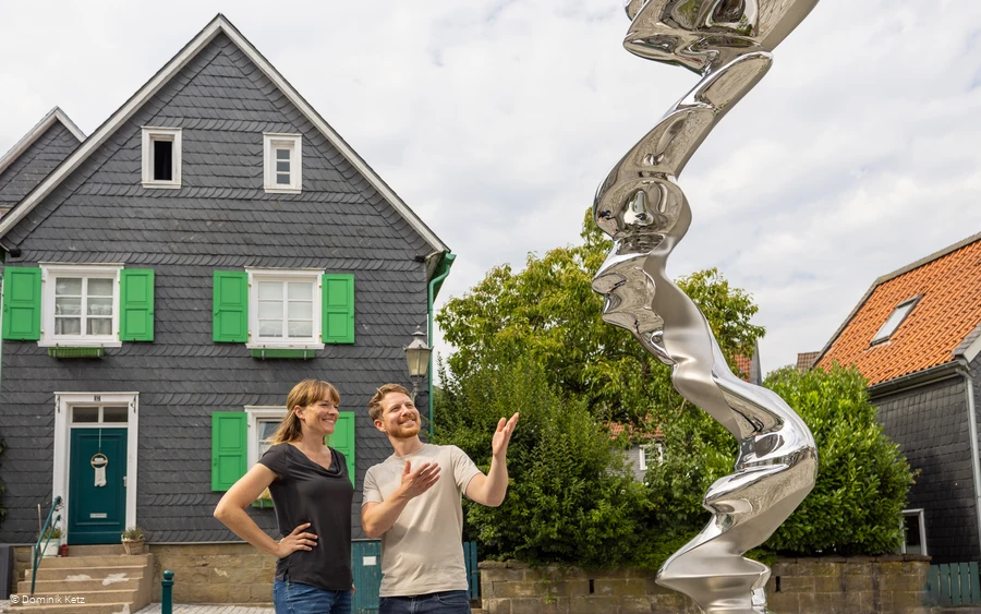 Tony Cragg Skulptur in Lennep