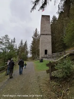 Kamin am Bergbau Wanderweg Ramsbeck