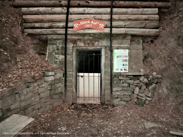 Lydiastollen Bergbauspuren Bredelar