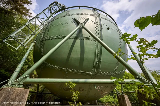 Kugelgasbehälter Alter Gasometer Siegen