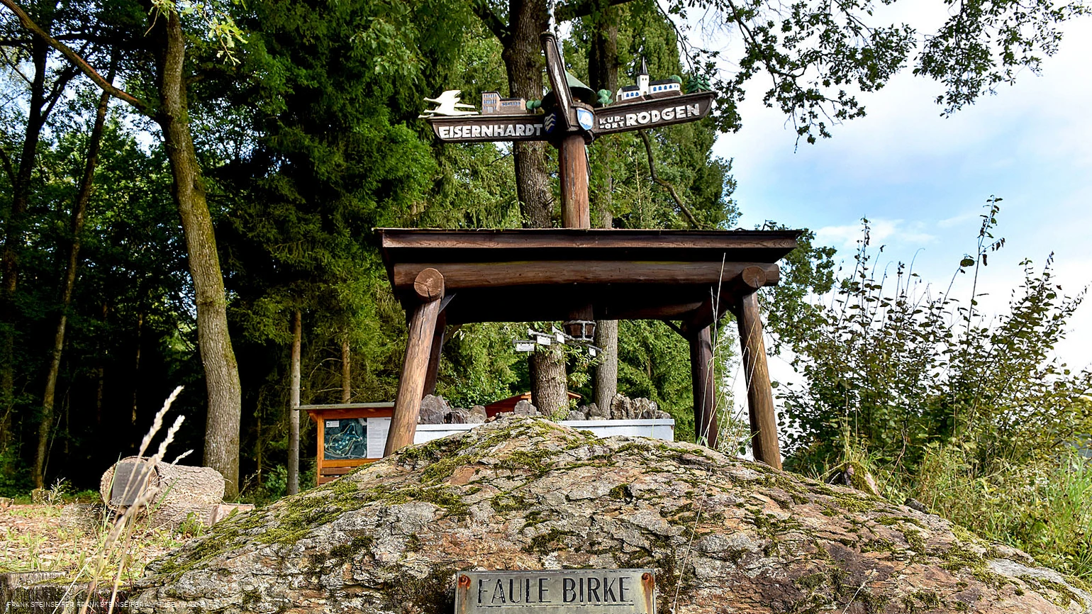 Der Ausgangspunkt zur Runde um den Kopf der Eisernhardt