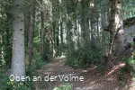 Das gut sichtbare Hohlweg