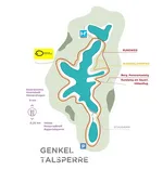 Übersicht Genkeltalsperre