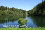 Das Vorstaubecken der Genkeltalsperre