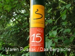 Markierungszeichen Bergbauweg