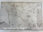 Karte "Alte Mainzer Landstraße" von 1760