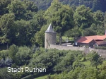 Historisches Handwerkerdorf vom Katzenbuckel aus f