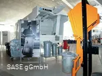 Pneumatische Schüttung, Ringtonnen und Pressmüllau